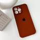 Чохол для смартфона Silicone Full Case AA Camera Protect for Apple iPhone 14 Pro Max 42,Saddle Brown (FullAAi14PM-42)