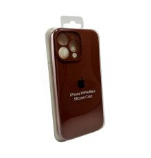 Чохол для смартфона Silicone Full Case AA Camera Protect for Apple iPhone 14 Pro Max 42,Saddle Brown (FullAAi14PM-42)