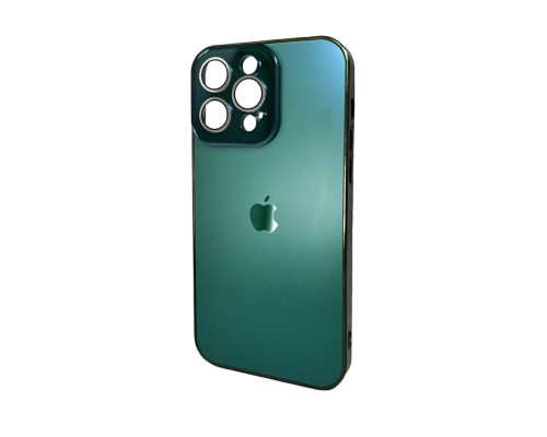 Чохол для смартфона AG Glass Sapphire Frame MagSafe Logo for Apple iPhone 12 Pro Max Cangling Green (AGSappiFRP12PMGreen)