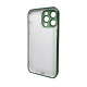 Чохол для смартфона AG Glass Sapphire Frame MagSafe Logo for Apple iPhone 12 Pro Max Cangling Green (AGSappiFRP12PMGreen)