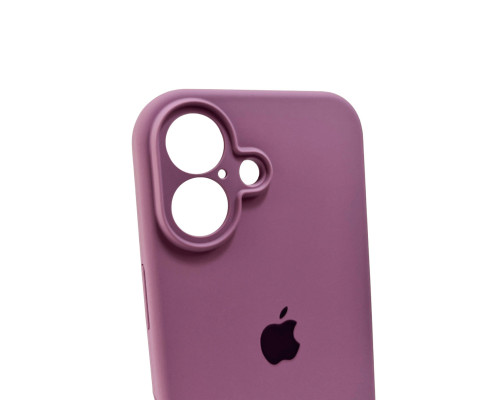 Чохол для смартфона Silicone Full Case AA Camera Protect for Apple iPhone 16 60,Taro Purple (FullAAi16-60)