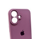 Чохол для смартфона Silicone Full Case AA Camera Protect for Apple iPhone 16 60,Taro Purple (FullAAi16-60)