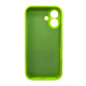 Чохол для смартфона Silicone Full Case AA Camera Protect for Apple iPhone 16 24,Shiny Green (FullAAi16-24)