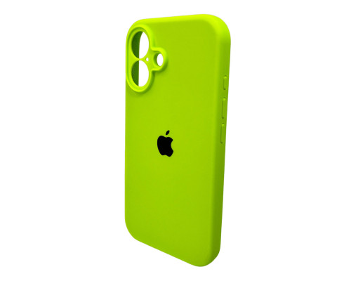 Чохол для смартфона Silicone Full Case AA Camera Protect for Apple iPhone 16 24,Shiny Green (FullAAi16-24)