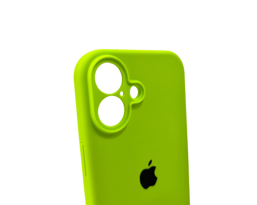 Чохол для смартфона Silicone Full Case AA Camera Protect for Apple iPhone 16 24,Shiny Green (FullAAi16-24)