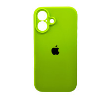 Чохол для смартфона Silicone Full Case AA Camera Protect for Apple iPhone 16 24,Shiny Green (FullAAi16-24)