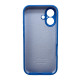 Чохол для смартфона Silicone Full Case AA Camera Protect for Apple iPhone 16 3,Royal Blue (FullAAi16-3)