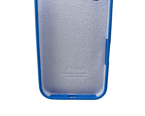 Чохол для смартфона Silicone Full Case AA Camera Protect for Apple iPhone 16 3,Royal Blue (FullAAi16-3)