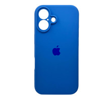 Чохол для смартфона Silicone Full Case AA Camera Protect for Apple iPhone 16 3,Royal Blue (FullAAi16-3)