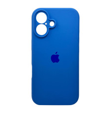 Чохол для смартфона Silicone Full Case AA Camera Protect for Apple iPhone 16 3,Royal Blue (FullAAi16-3)