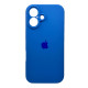 Чохол для смартфона Silicone Full Case AA Camera Protect for Apple iPhone 16 3,Royal Blue (FullAAi16-3)