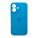 Чохол для смартфона Silicone Full Case AA Camera Protect for Apple iPhone 16 44,Light Blue (FullAAi16-44)