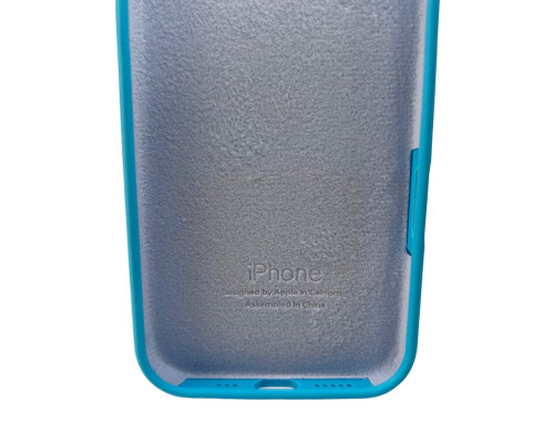 Чохол для смартфона Silicone Full Case AA Camera Protect for Apple iPhone 16 44,Light Blue (FullAAi16-44)