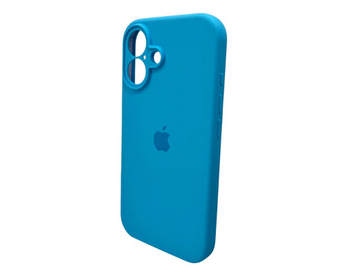 Чохол для смартфона Silicone Full Case AA Camera Protect for Apple iPhone 16 44,Light Blue (FullAAi16-44)