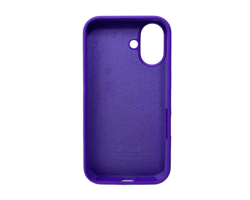 Чохол для смартфона Silicone Full Case AA Open Cam for Apple iPhone 16 54,Amethist (FullOpeAAi16-54)