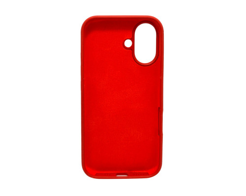 Чохол для смартфона Silicone Full Case AA Open Cam for Apple iPhone 16 20,China Red (FullOpenAAi16-20)