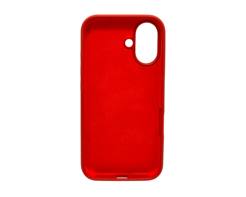 Чохол для смартфона Silicone Full Case AA Open Cam for Apple iPhone 16 21,Rose Red (FullOpenAAi16-21)
