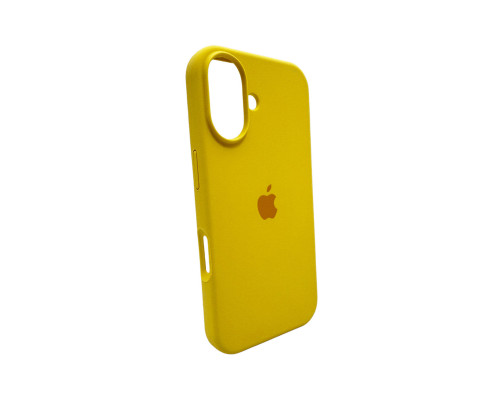 Чохол для смартфона Silicone Full Case AA Open Cam for Apple iPhone 16 33,Canary Yellow (FullOpenAAi16-33)
