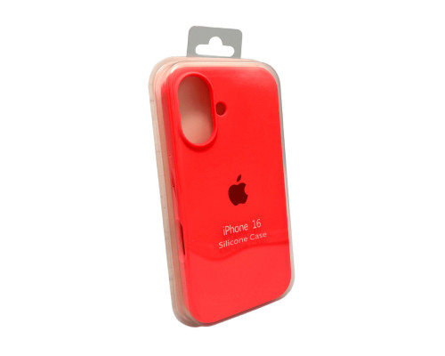 Чохол для смартфона Silicone Full Case AA Open Cam for Apple iPhone 16 43,Berry Red (FullOpenAAi16-43)