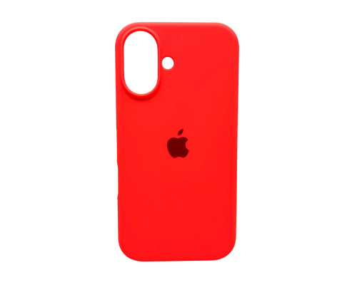 Чохол для смартфона Silicone Full Case AA Open Cam for Apple iPhone 16 43,Berry Red (FullOpenAAi16-43)