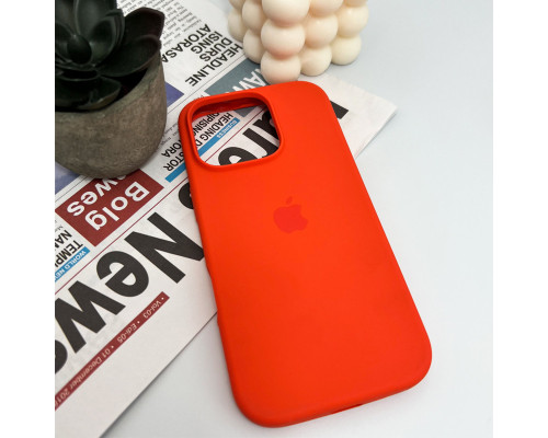 Чохол для смартфона Silicone Full Case AA Open Cam for Apple iPhone 16 Pro 2,Apricot (FullOpenAAi16P-2)
