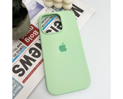 Чохол для смартфона Silicone Full Case AA Open Cam for Apple iPhone 16 Pro 51,Avokado Green (FullOpenAAi16P-51)