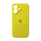 Чохол для смартфона Silicone Full Case AA Camera Protect for Apple iPhone 16 4,Yellow (FullAAi16-4)