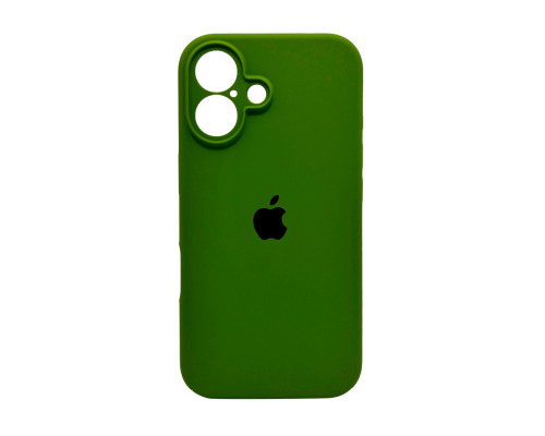 Чохол для смартфона Silicone Full Case AA Camera Protect for Apple iPhone 16 29,Army Green (FullAAi16-29)