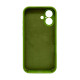 Чохол для смартфона Silicone Full Case AA Camera Protect for Apple iPhone 16 29,Army Green (FullAAi16-29)