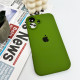 Чохол для смартфона Silicone Full Case AA Camera Protect for Apple iPhone 16 29,Army Green (FullAAi16-29)