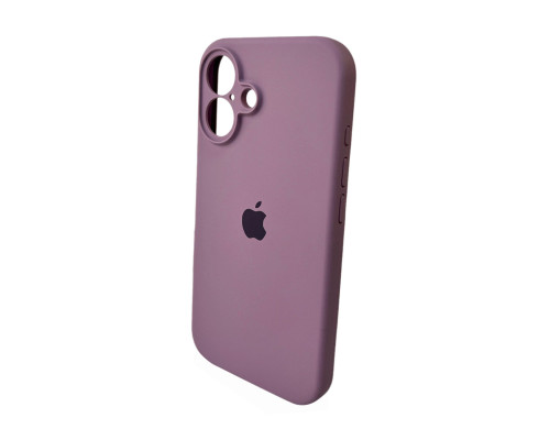 Чохол для смартфона Silicone Full Case AA Camera Protect for Apple iPhone 16 36,Blackcurrant (FullAAi16-36)