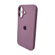 Чохол для смартфона Silicone Full Case AA Camera Protect for Apple iPhone 16 36,Blackcurrant (FullAAi16-36)
