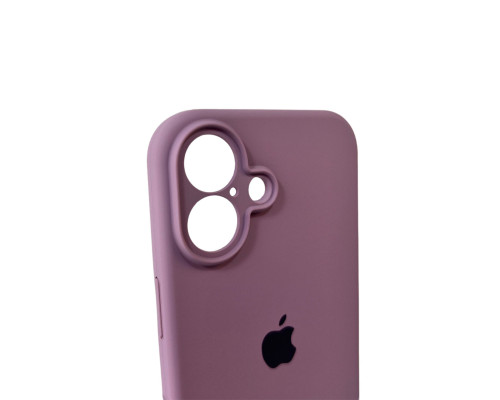 Чохол для смартфона Silicone Full Case AA Camera Protect for Apple iPhone 16 36,Blackcurrant (FullAAi16-36)