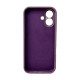 Чохол для смартфона Silicone Full Case AA Camera Protect for Apple iPhone 16 36,Blackcurrant (FullAAi16-36)