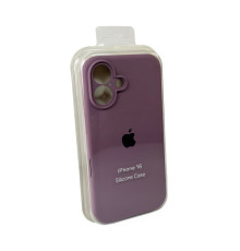 Чохол для смартфона Silicone Full Case AA Camera Protect for Apple iPhone 16 36,Blackcurrant (FullAAi16-36)