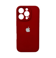 Чохол для смартфона Silicone Full Case AA Camera Protect for Apple iPhone 16 Pro Max 20,China Red (FullAAi16PM-20)