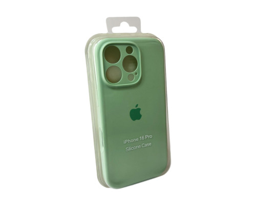 Чохол для смартфона Silicone Full Case AA Camera Protect for Apple iPhone 16 Pro Max 51,Avokado Green (FullAAi16PM-51)