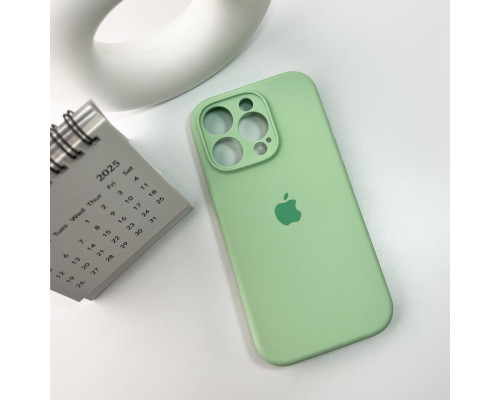 Чохол для смартфона Silicone Full Case AA Camera Protect for Apple iPhone 16 Pro Max 51,Avokado Green (FullAAi16PM-51)