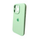 Чохол для смартфона Silicone Full Case AA Camera Protect for Apple iPhone 16 Pro Max 51,Avokado Green (FullAAi16PM-51)