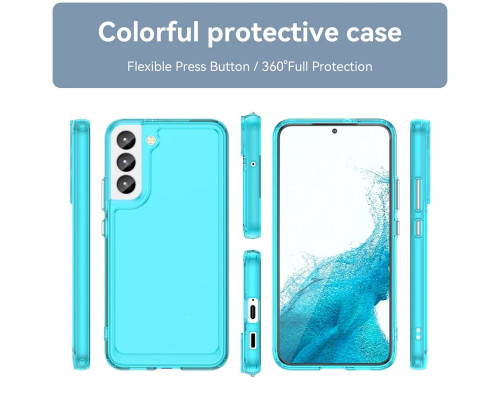 Чохол для смартфона Cosmic Clear Color 2 mm for Samsung Galaxy S23 Plus Transparent Blue (ClearColorS23PTrBlue)