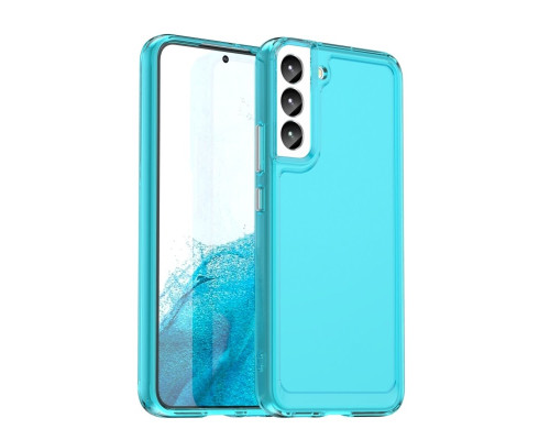 Чохол для смартфона Cosmic Clear Color 2 mm for Samsung Galaxy S23 Plus Transparent Blue (ClearColorS23PTrBlue)