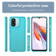 Чохол для смартфона Cosmic Clear Color 2 mm for Xiaomi Redmi 12C Transparent Blue (ClearColorXR12CTrBlue)