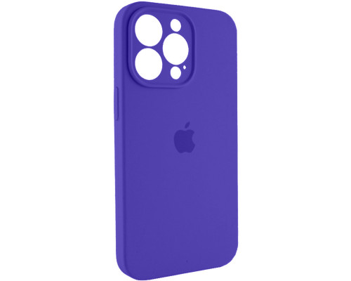 Чохол для смартфона Silicone Full Case AA Camera Protect for Apple iPhone 14 Pro Max 22,Dark Purple (FullAAi14PM-22)