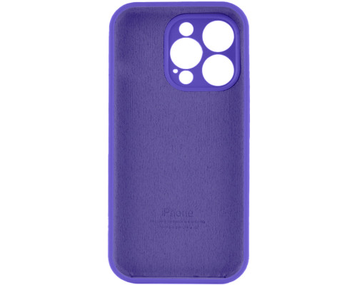 Чохол для смартфона Silicone Full Case AA Camera Protect for Apple iPhone 14 Pro Max 22,Dark Purple (FullAAi14PM-22)