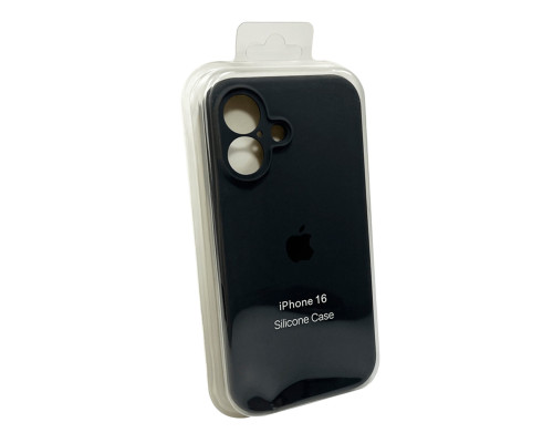 Чохол для смартфона Silicone Full Case AA Camera Protect for Apple iPhone 16 12,Dark Grey (FullAAi16-12)