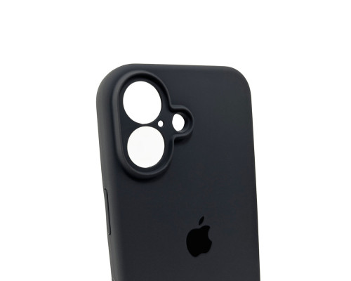 Чохол для смартфона Silicone Full Case AA Camera Protect for Apple iPhone 16 12,Dark Grey (FullAAi16-12)