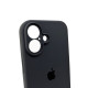 Чохол для смартфона Silicone Full Case AA Camera Protect for Apple iPhone 16 12,Dark Grey (FullAAi16-12)