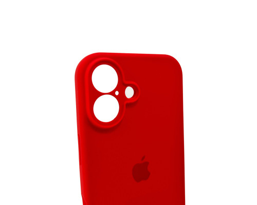 Чохол для смартфона Silicone Full Case AA Camera Protect for Apple iPhone 16 11,Red (FullAAi16-11)