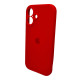 Чохол для смартфона Silicone Full Case AA Camera Protect for Apple iPhone 16 11,Red (FullAAi16-11)