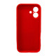 Чохол для смартфона Silicone Full Case AA Camera Protect for Apple iPhone 16 11,Red (FullAAi16-11)